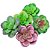 Planta Suculenta Echeveria Artificial para Decoração - Imagem 4