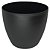 Vaso Cachepot Oxford de Mesa Redondo 15x12cm Decorativo - Imagem 3