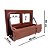 Painel Jardineira Retangular 45 cm P/ Parede Jardim Vertical - Imagem 2