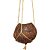 Vaso Kokedama Suspenso 10x11cm Fibra De Coco Natural Flores - Imagem 4