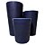 Kit 3 Vasos De Plantas Redondo Polietileno Para Decoração - Imagem 7
