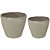 Kit 2 Vasos Cachepot De Cerâmica 6 Cores Para Decoração - Imagem 8