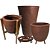 Kit 3 Vasos De Polietileno para Salas e Varandas - Imagem 6