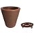 Vaso De Polietileno 38x33 + Suporte Com Rodas Para Decoração - Imagem 5