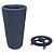 Vaso De Polietileno 73x40 + Suporte Com Rodas Para Decoração - Imagem 2