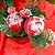 Pick Natalino 16cm Enfeite de Natal com Pinhas e Azevinhos - Imagem 2