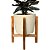 Suporte com Vaso de Polietileno Decorativo para Plantas 30cm - Imagem 9