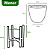 Conjunto de Vaso de Planta com Suporte de Madeira Decorativo - Imagem 8
