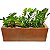 Jardineira De Plantas Florença 80x25cm Floreira Polietileno - Imagem 6