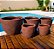 Kit 5 Vasos para Plantas Redondos e Modernos - Imagem 1
