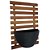 Jardim Vertical de Madeira Tratada com Vaso 61x40 cm - Imagem 6
