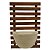 Jardim Vertical de Madeira Tratada com Vaso 61x40 cm - Imagem 1