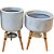 Kit de Vasos Para Sala Aconchegante - Linha Doha - Imagem 7