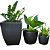 Kit 3 Vasos de Planta para Salas e Varandas Pequenas - Imagem 9