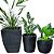 Kit 3 Vasos Médios de Plantas para Salas e Interna Externa - Imagem 9