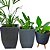 Kit 3 Vasos de Plantas Médios Para Salas e Varandas - Imagem 9