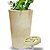 Vaso de Planta e Suporte com Roda Para Decoração Kit 2 Peças - Imagem 3