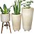 Kit de Vasos Brilhantes Grandes para Planta de Sala e Jardim - Imagem 7