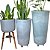 Kit de Vasos Brilhantes Grandes para Planta de Sala e Jardim - Imagem 8