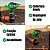 Irrigador Aspersor de Impulso Irrigação Automática de Jardim - Imagem 2