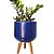 Vaso 24cm com Tripé de Madeira Para Planta - Linha DOHA - Imagem 10