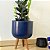 Vaso 24cm com Tripé de Madeira Para Planta - Linha DOHA - Imagem 15