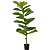 Ficus Lyrata Planta Artificial Grande Árvore Decorativa 1,5m - Imagem 1