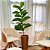 Ficus Lyrata Planta Artificial Grande Árvore Decorativa 1,5m - Imagem 3