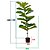 Ficus Lyrata Planta Artificial Grande Árvore Decorativa 1,5m - Imagem 4