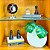 Vaso Decorativo de Luxo Folha Dolomita Enfeite Elegante 25cm - Imagem 10
