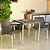 Kit Mesa com 2 Cadeiras de Plástico Para Decoração Externa - Imagem 11