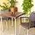 Kit Mesa com 2 Cadeiras de Plástico Para Decoração Externa - Imagem 12