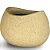 Vaso Para Planta Pequeno Texturizado Oval Decoração Interna - Imagem 4
