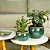 Kit 2 Vasos para Planta Cerâmica Cachepot Decorativo Interno - Imagem 11
