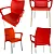 Kit Mesa com 4 Cadeiras Para Decoração Jardim Varanda Lazer - Imagem 11