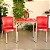 Kit Mesa com 4 Cadeiras Para Decoração Jardim Varanda Lazer - Imagem 8