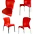 Kit Mesa com 4 Cadeiras Para Decoração Jardim Varanda Lazer - Imagem 10