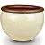 Vaso Cachepot de Mesa 18cm Cerâmica Esmaltada Para Decoração - Imagem 8