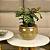 Vaso Cachepot de Mesa 18cm Cerâmica Esmaltada Para Decoração - Imagem 10