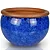 Vaso Cachepot de Mesa 10cm Cerâmica Esmaltada Para Decoração - Imagem 5