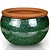 Vaso Cachepot de Mesa 10cm Cerâmica Esmaltada Para Decoração - Imagem 6
