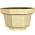 Vaso Para Planta de Polietileno Siena Decoração Externa 48cm - Imagem 7
