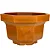 Vaso Para Planta de Polietileno Siena Decoração Externa 48cm - Imagem 6