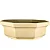 Vaso Bacia Para Planta Siena Oitavado Decoração Externa 88cm - Imagem 7