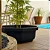 Vaso Bacia Para Planta Siena Oitavado Decoração Externa 88cm - Imagem 14