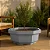Vaso Para Planta de Polietileno Siena Decoração Externa 72cm - Imagem 13