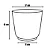 Vaso Para Planta Cachepot Decorativo de Mesa 16x11cm - Imagem 13