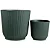 Kit 2 Vasos Para Planta Cachepot Decorativo de Mesa - Imagem 8