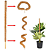 Tutor de Plantas de Fibra De Coco Estaca Flexível - Imagem 4