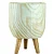 Vaso Linha Genebra Cachepot Decorativo com Tripé de Madeira - Imagem 14